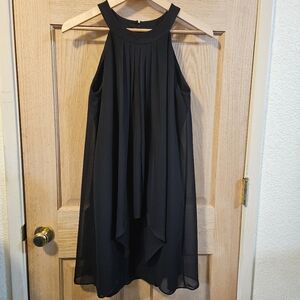 Size 8 WHBM Elegant Black Dress